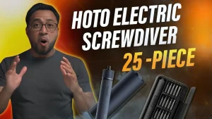 a man with glasses and a tool box