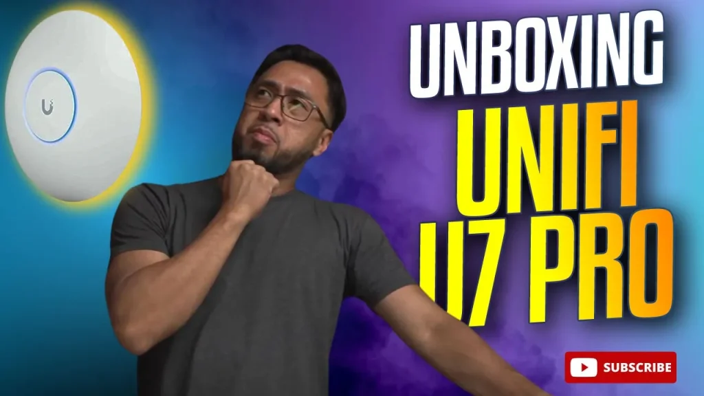 Unifi U7 Pro WiFi Access Point: The Future of Wireless Connectivity 23 a man with glasses and a hand on his chin
