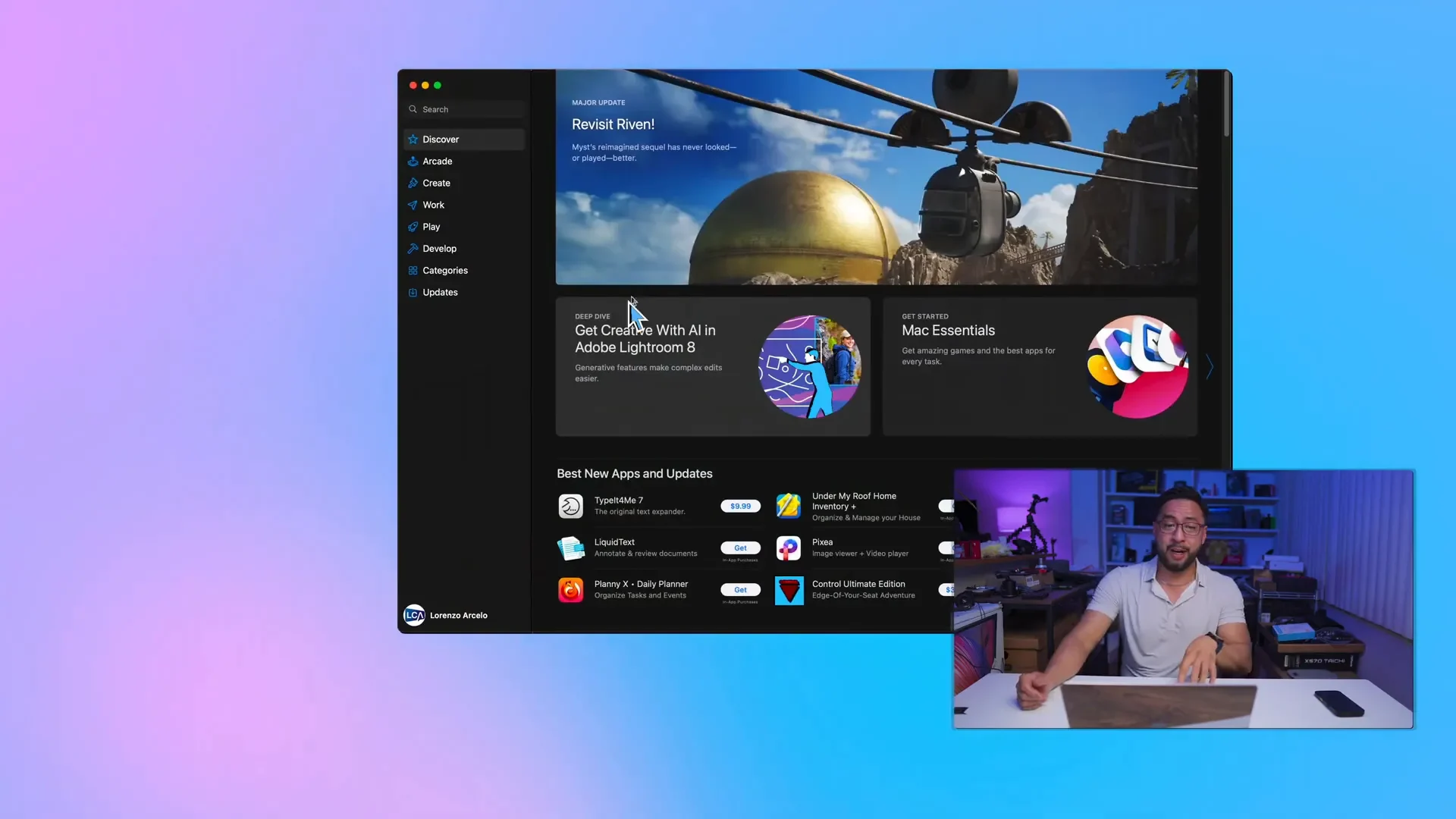 macOS App Store interface
